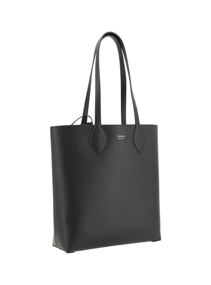 Ferragamo Tote Bag In Black