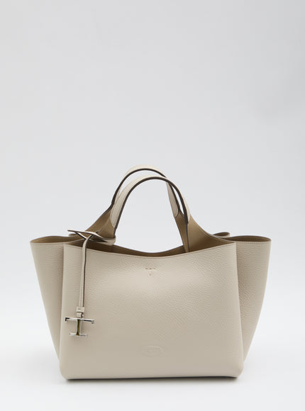 Tod's Mini Bag In Leather QT Cream
