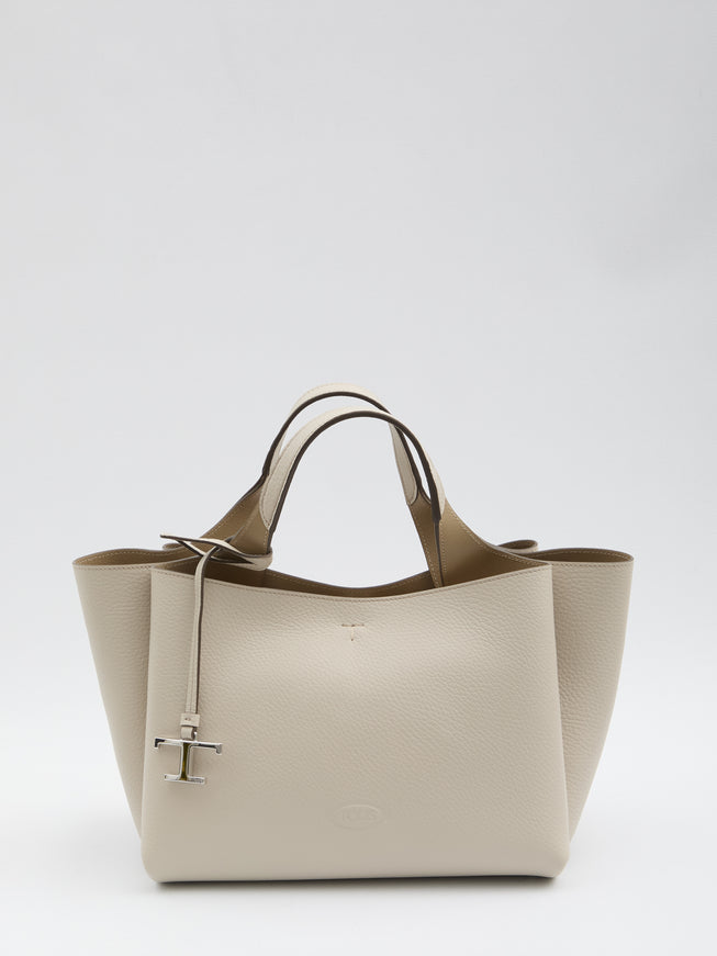 Tod's Mini Bag In Leather QT Cream