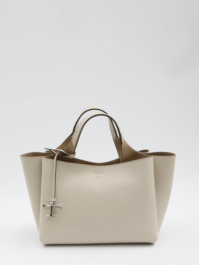 Tod's Mini Bag In Leather QT Cream