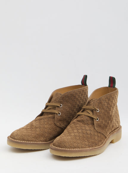Gucci Gg Ankle Boots