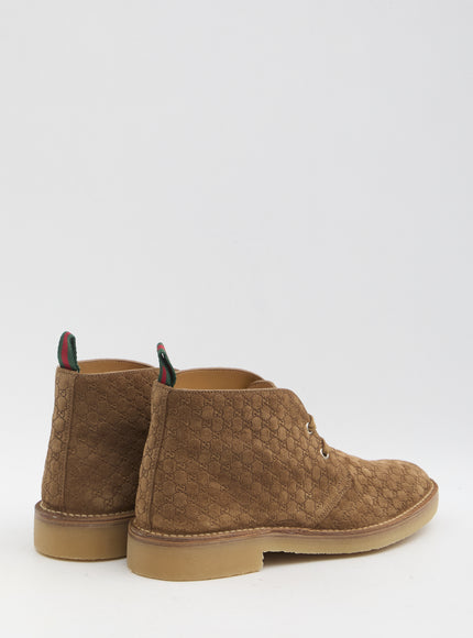 Gucci Gg Ankle Boots