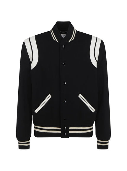 Saint Laurent Teddy College Jacket