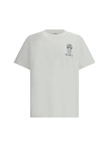 Casablanca Men's T-Shirt With Logo