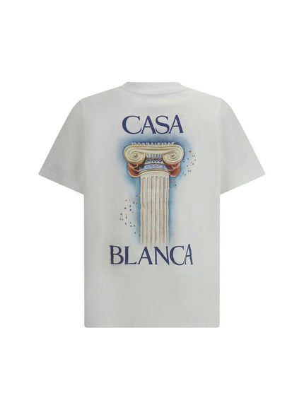 Casablanca Men's T-Shirt With Logo