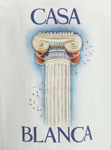 Casablanca Men's T-Shirt With Logo