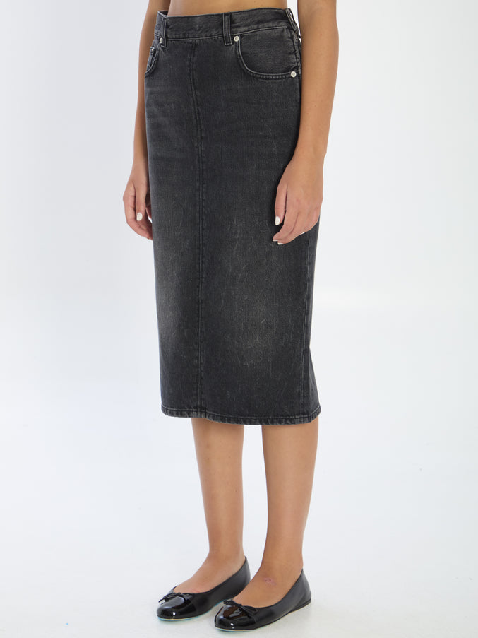 Haikure Kim Authentic Denim Skirt