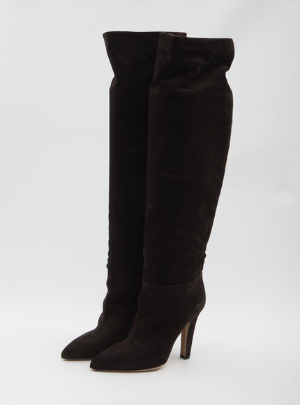 Paris Texas Suede Elsa Boots