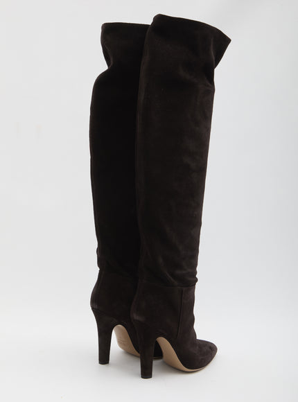 Paris Texas Suede Elsa Boots