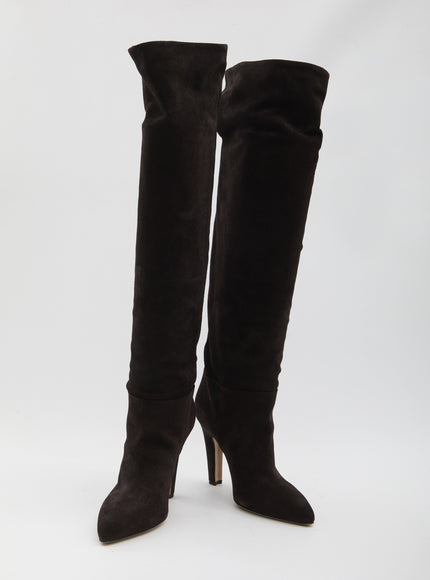 Paris Texas Suede Elsa Boots
