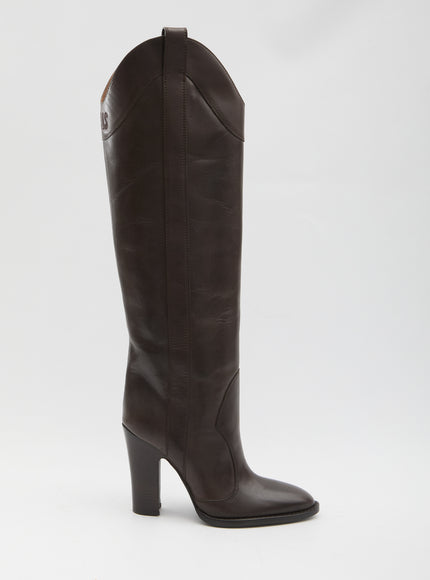 Paris Texas Lavinia Western Boots Brown