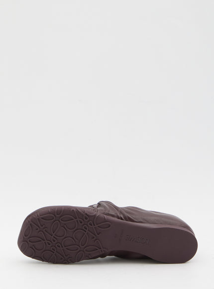 Loewe Pebble Ballerina In Nappa Leather