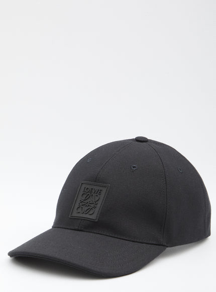 Loewe Cap With Logo Patch Black