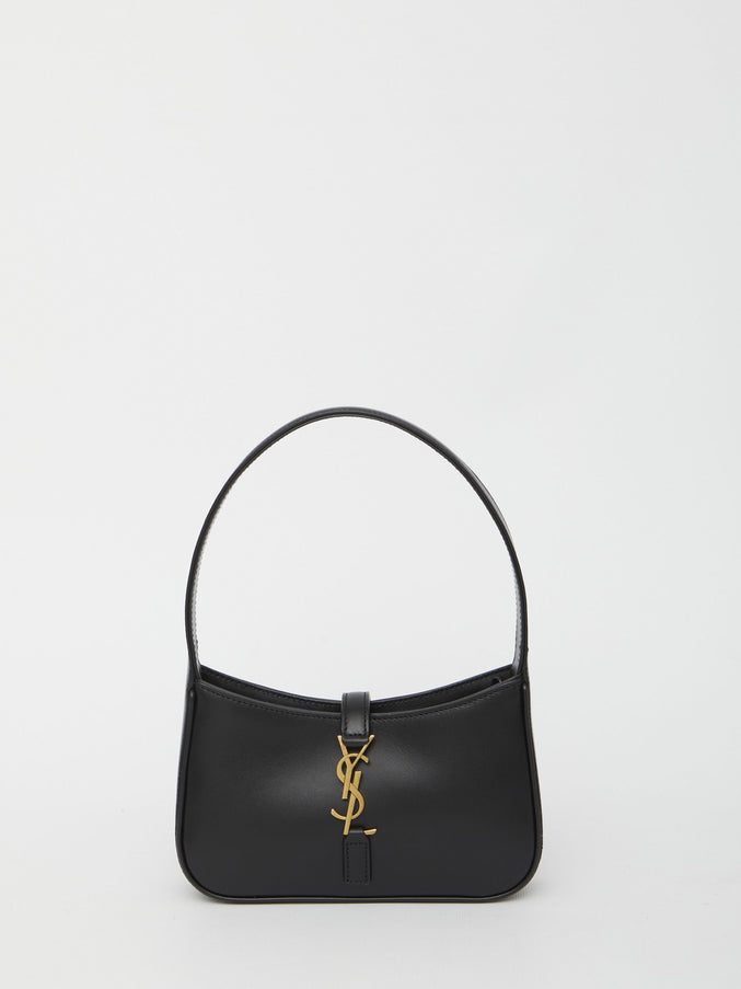 Saint Laurent Le 5 à 7 Mini Hobo Bag QT Black