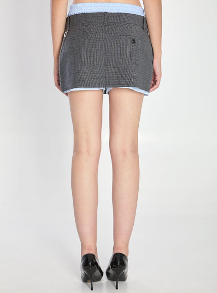 Alexander Wang Wool Blend Miniskirt