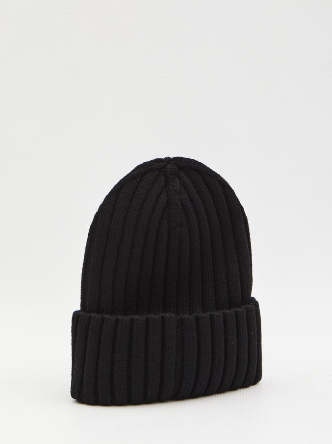 Moncler Beanie In Virgin Wool