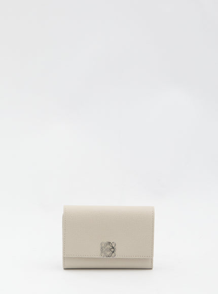 Loewe Small Vertical Anagram Wallet QT Beige