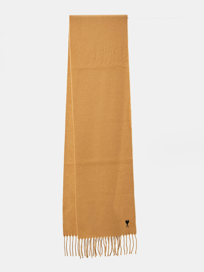 Ami Paris Ami De Coeur Scarf QT Beige