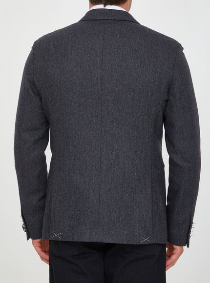 Tonello Grey Wool Jacket
