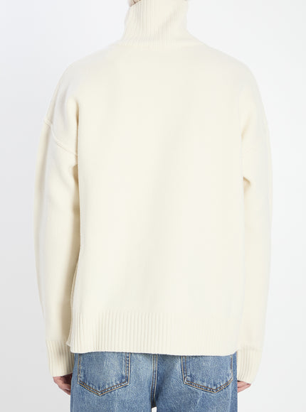 Ami Paris Ami De Coeur Turtleneck Sweater