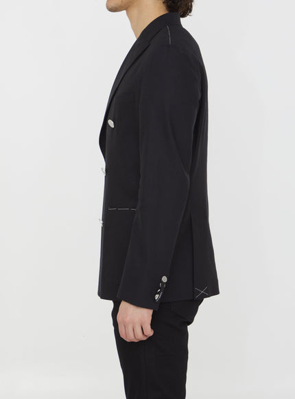 Tonello Double-breasted Stretch Jacket