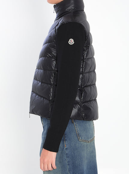 Moncler Padded Wool Cardigan