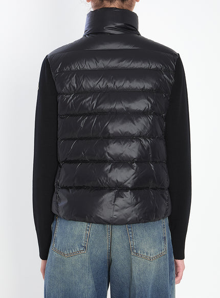 Moncler Padded Wool Cardigan