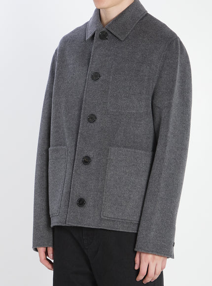 Ami Paris Wool And Cashmere Jacket