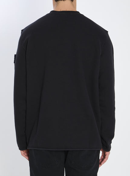 Stone Island Heavy Cotton Crewneck Sweatshirt
