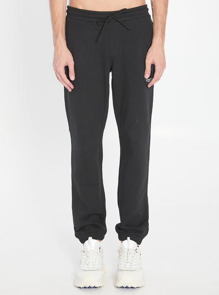 Moncler Cotton Sweatpants Blue