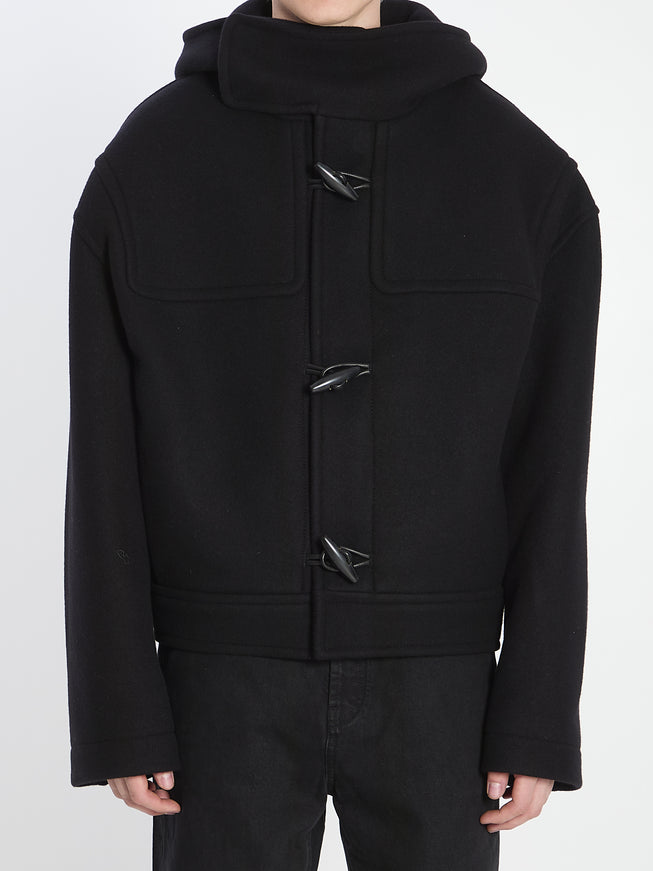 Jacquemus Cabana Montgomery Coat Black
