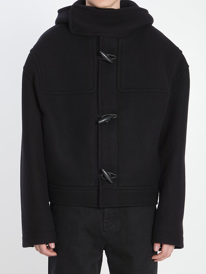 Jacquemus Cabana Montgomery Coat Black