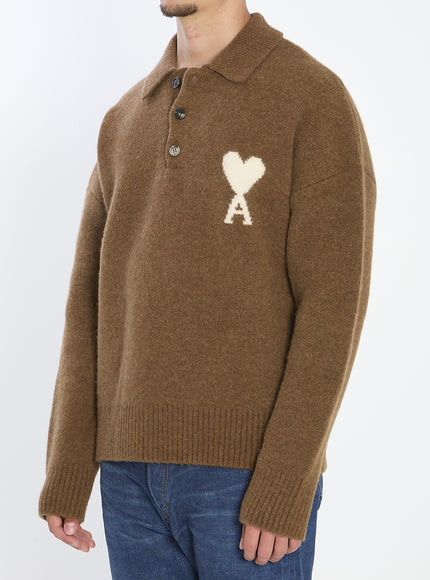Ami Paris Ami De Coeur Polo