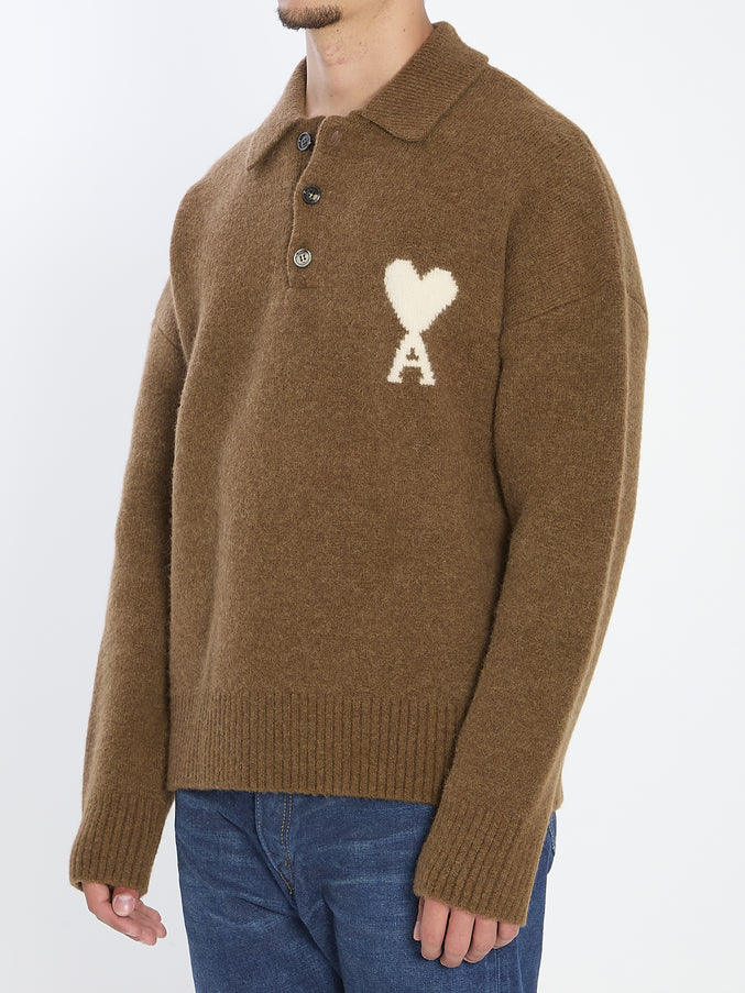 Ami Paris Ami De Coeur Polo