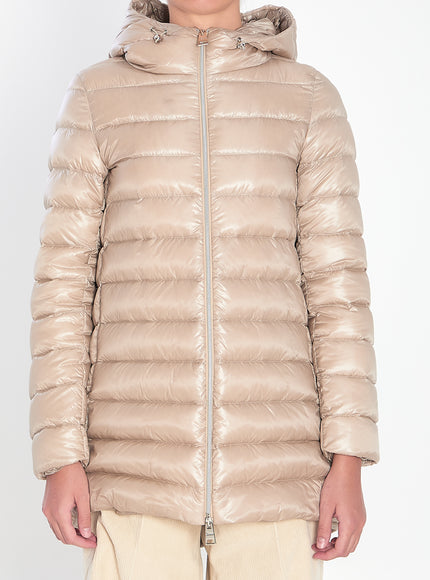Herno A- Shape Light Puffer Beige