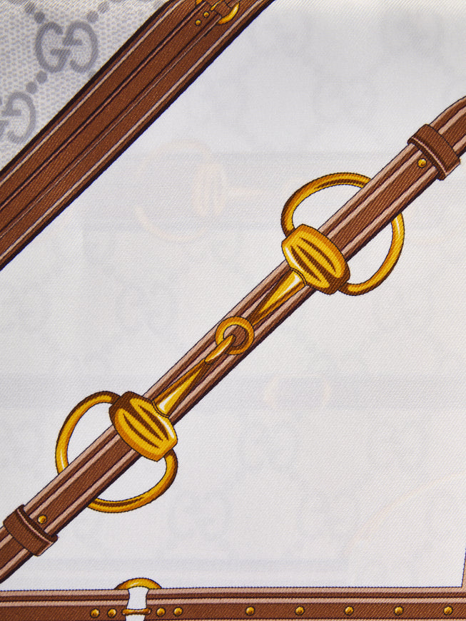 Gucci Printed Silk Carré