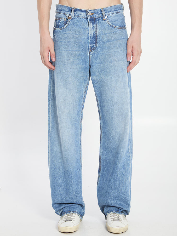 Jacquemus De-nimes Denim Pants Blue
