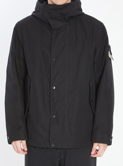 Stone Island Ghost Piece Short Parka Black
