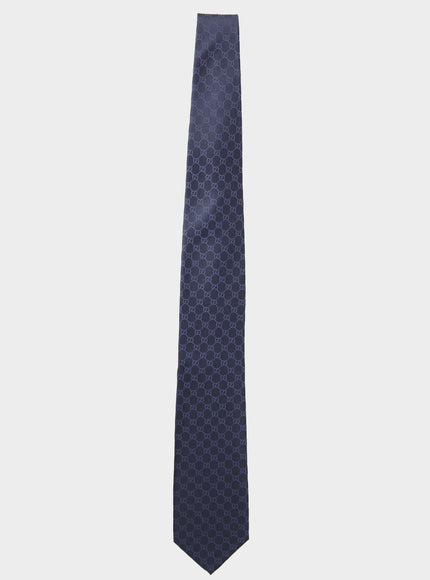 Gucci Double G Blue Tie QT Blue