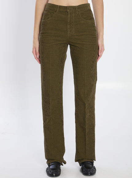 Saint Laurent Clyde Pants Green