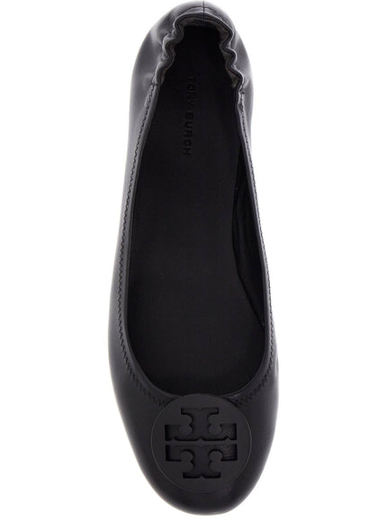 Tory Burch suede minnie travel ballet flats