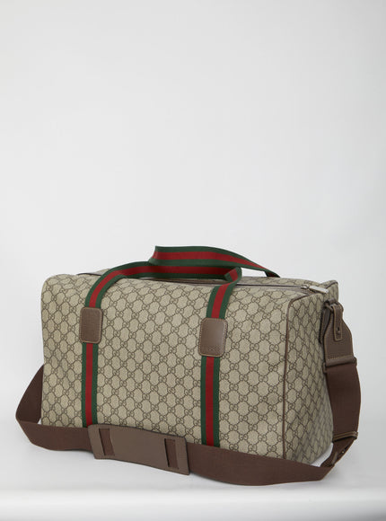 Gucci Duffle Bag With Web