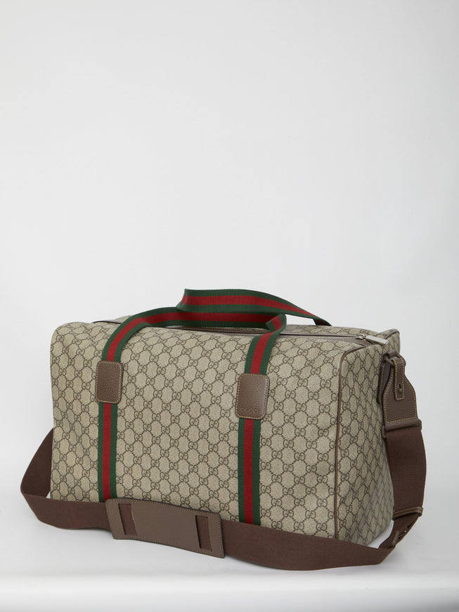 Gucci Duffle Bag With Web