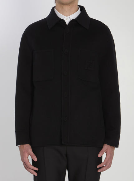 Fendi Wool Overshirt Black