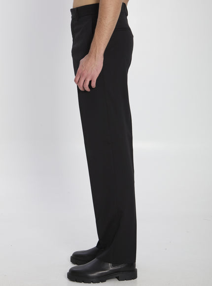 Fendi Wool Gabardine Trousers