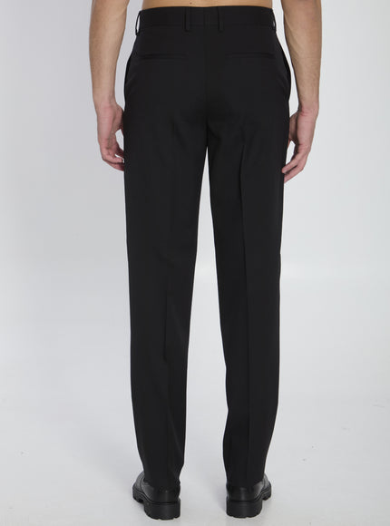 Fendi Wool Gabardine Trousers