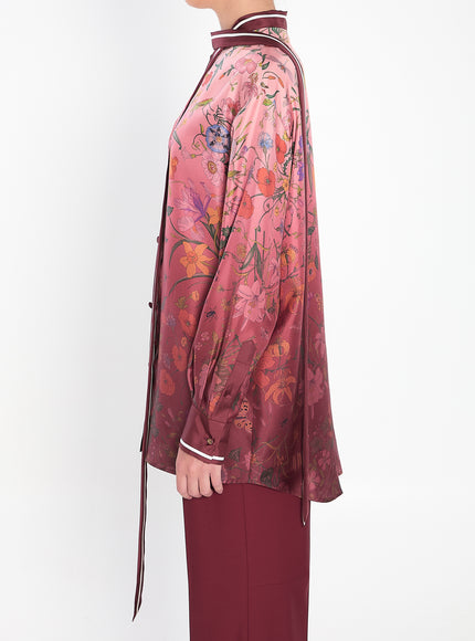 Gucci Printed Silk Shirt