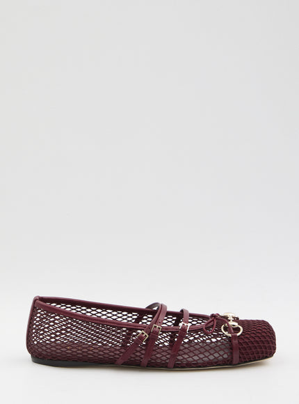 Gucci Ballerina Flats With Horsebit Red