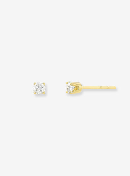 Zoe Lev 4 Prong Diamond Stud Earrings
