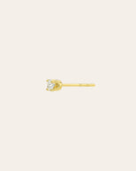 14K Yellow Gold / Single